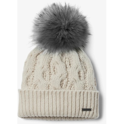 Columbia Boundless Days Cable Knit Pom beanie dark stone