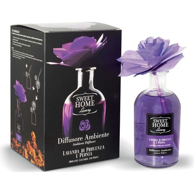 Sweet Home Collection Parfémovaný difuzér Lavender of Provence & Peony 250 ml