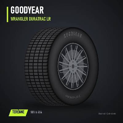 Goodyear Wrangler Duratrac LR 255/60 R20 113Q
