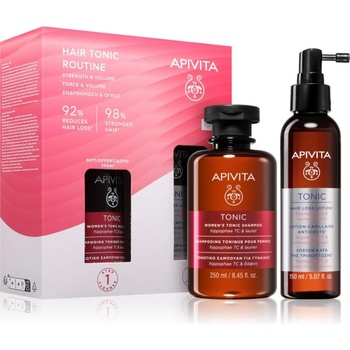 APIVITA Tonic Women's Hair Tonic Routine Set комплект против косопад