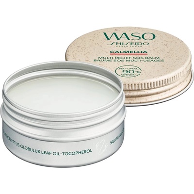 Shiseido Waso CALMELLIA Multi-Relief SOS Balm мултифункционален балсам за лице, тяло и коса 20 гр