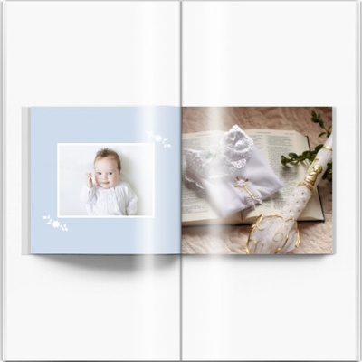 Fotokniha, Vzpomínka na svatý křest, 20x20 cm - 14459