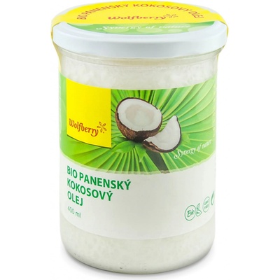 Wolfberry panenský kokosový olej Bio 0,4 l