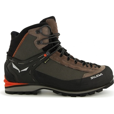 Salewa Мъжки алпийски обувки Salewa Crow GTX Mountaineering boots - Wallnut / Fluo Orange - размер 45 (EU) (020-0118-0320)
