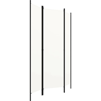 VidaXl 3dílná přepážka do místnosti bílá 150 x 180 cm – Zboží Dáma