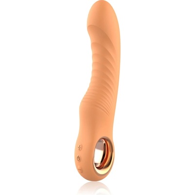 DreamToys Glam Flexible Ribbed Vibe вибратор 22 см