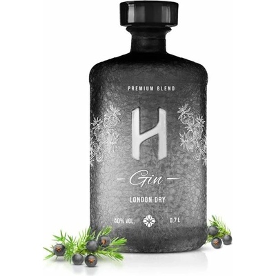 H London Dry Gin 40% 0,7 l (holá láhev)