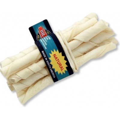 Bravo Tyčka z Hovězí kůže Natural 14 cm 10 ks