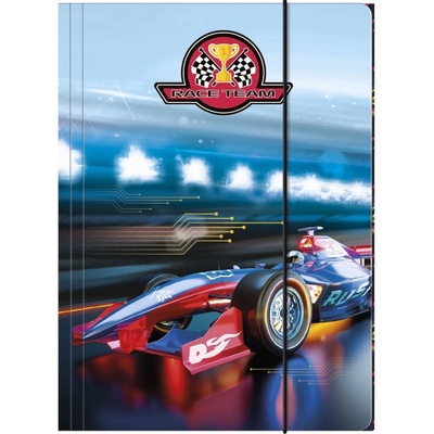 DERFORM - Папка с ластик RACE TEAM 10