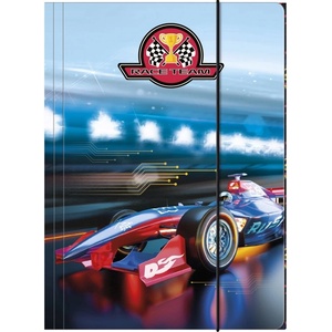 DERFORM - Папка с ластик RACE TEAM 10