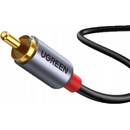Ugreen CM451 USB-C na 2x RCA (Cinch) 1,5m, černý