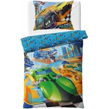 Carbotex bavlna povlečení Hot Wheels – motiv Let’s Race 100% bavlna 70x90 140x200