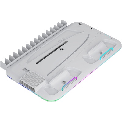 CANYON cooling stand CS-51 RGB PS5 Slim/DE Charge White (CND-CSPS5W-1)
