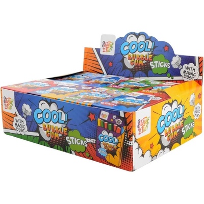 Cool Bubble Gum Sticks 24 ks