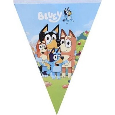 Párty vlaječky Bluey Cakesicq – Zboží Mobilmania