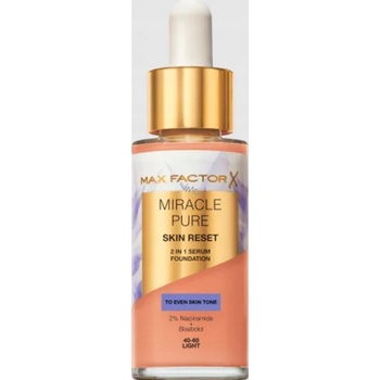 Max Factor Miracle Pure pečující make-up 40-60 Light 30 ml