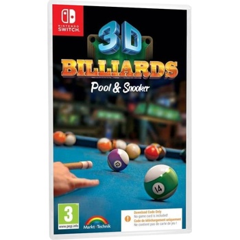 Joindots 3D Billiards Pool & Snooker (Switch)
