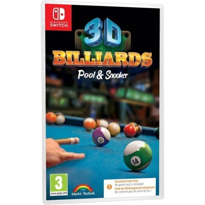 Joindots 3D Billiards Pool & Snooker (Switch)