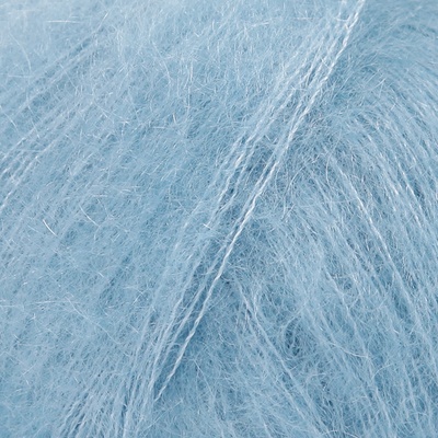 Příze DROPS Kid-Silk uni colour 08 - světlá džínově modrá