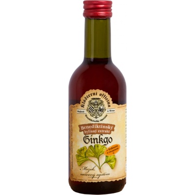 Klášterní officína Bylinkový sirup ginkgo biloba 290 g