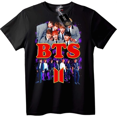 NOONEBRAND Тениска BTS Официална Групова - XS, White