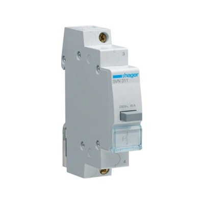 HAGER Tlačítko SVN311,16A 230V SVN311
