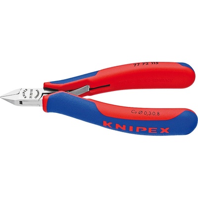 KNIPEX Kleště boční štípací pro elektroniku 115 mm, špičaté mini čelisti, knipex 7772115