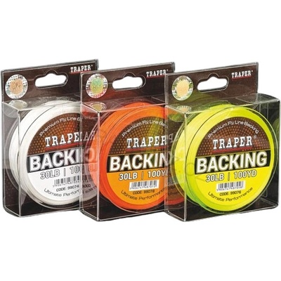 TRAPER Fly Line Backing 50YD 20lb modrá