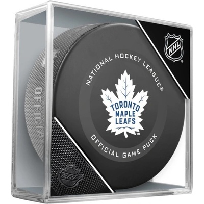 Inglasco / Sherwood Fanouškovský puk NHL Official Game Puck Toronto Maple Leafs