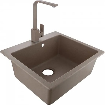 Inter Ceramic Кухненска мивка от композитен материал icgsf 8251 sand