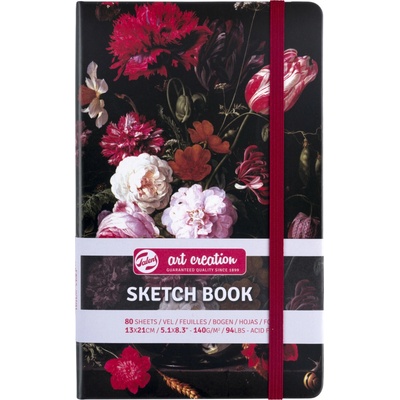 Talens Art Creation Skicár v pevnej väzbe Flowers 13 x 21