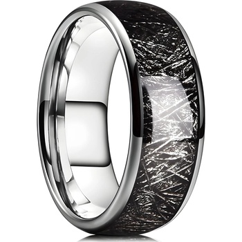 HARAHU Пръстен PU-32777 - Сребърен / Черен / 62mm KP32777 (PU-32777)