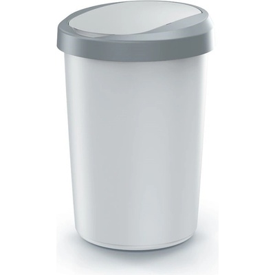 Prosperplast Odpadkový koš COMPACTO 40 L popelavý/světle šedý