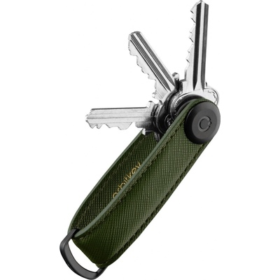 Kožená Orbitkey 2.0 Saffiano Olive olivově zelená – Zboží Dáma