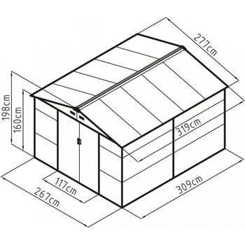 G21 GAH 884 277 x 319 cm hnědý