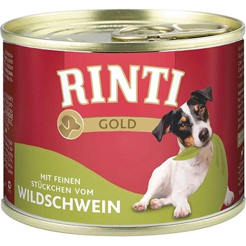 RINTI Консерва Rinti Gold Adult глиган 185 г