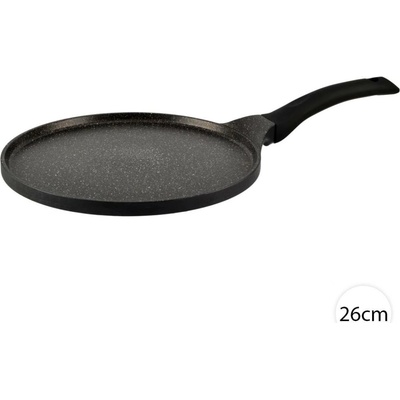 Perfect Home Granitová palačinková pánev na indukci 26cm, Golden Line, 11293