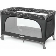 Kidnort Ihalig Cestovná postieľka tmavo šedá