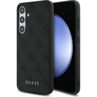 GUESS GUHCS24FEG4GFGR S24 FE S721 сив/сив твърд калъф 4G Metal Gold Logo (3666339386351)