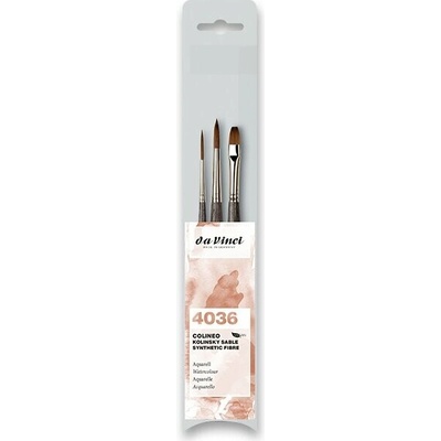 Sada štetcov da Vinci Colineo Synthetics súprava, 3 ks