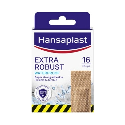 Hansaplast EXTRA ROBUST Waterproof náplasť 16 ks