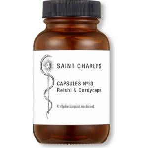 Saint Charles №33 Рейши и Кордицепс - 60 капсули
