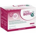 OMNi BiOTiC 10 | Antibiotic? Supplement your gut flora | Recommended from the first day of antibiotic therapy | Powder | For daily use | With Inulin | Vegan | Gluten-free | 30 servings - 41122