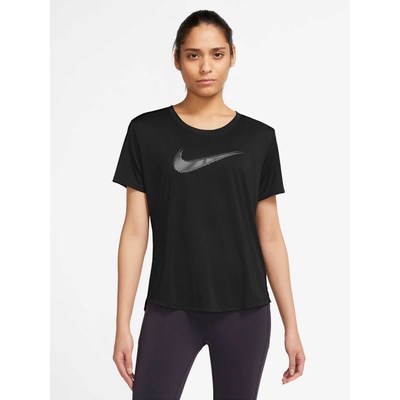 NIKE Тениска w nk df swoosh hbr ss top