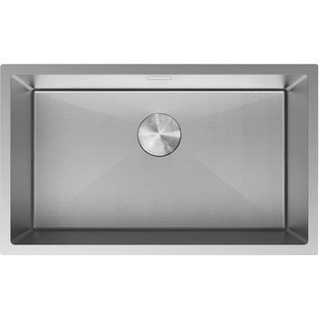 Mexen Trixo метална мивка 1-корпусова 750 x 440 мм, инокс HC - 6415751000-01HC (6415751000-01HC)