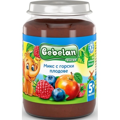Bebelan пюре микс горски плод - 190 г