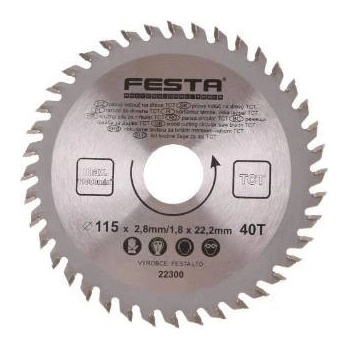 Festa Pilový kotouč s SK plátkem, 180 x 30 mm, 50 zubů, TCT 22317