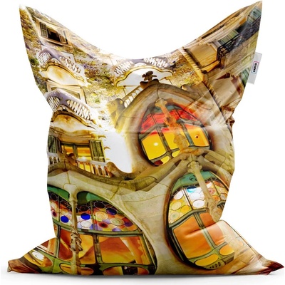 Sablio sedací vak Classic Barcelona Gaudi Casa Batllo 1 150 x 100 cm