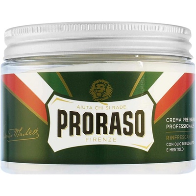 Proraso Green krém před holením (Eucalyptus Oil and Menthol) 300 ml – Zboží Dáma