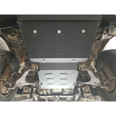 Scut Motor - Румъния Метална кора под двигател, радиатор и предна броня за toyota land cruiser (j90) от 1995 до 2002 (775914)